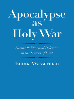 cover image of Apocalypse as Holy War